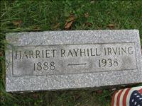 Irving, Harriet (Rayhill)